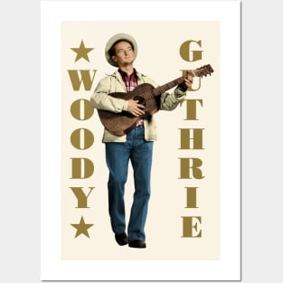 Woody Guthrie Posters and Art